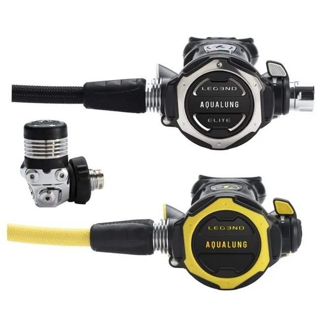 Aqualung Leg3nd Elite Set Including Pressure Gauge and Bag
