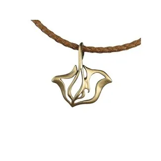 Big Blue by Roland St John Bronze Pendants - "Ray" Stingray