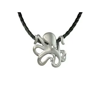 Big Blue by Roland St John Pewter Pendants - "Leggs" Octopus