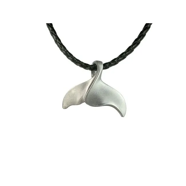Big Blue by Roland St John Pewter Pendants - Whale Tail