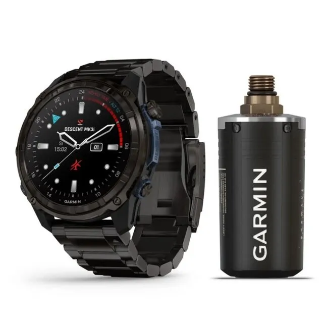 Garmin Descent MK3i 51mm Titanium with T2 Transmitter Set