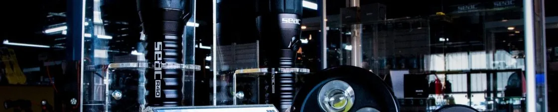 3 SEAC Dive lights!