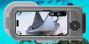 Turn your iPhone into a dive computer with the Oceanic+ Dive Housing
