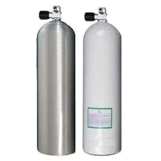 Luxfer Alu cylinder 11.1 liter 80 cut (Luxfer or MES)