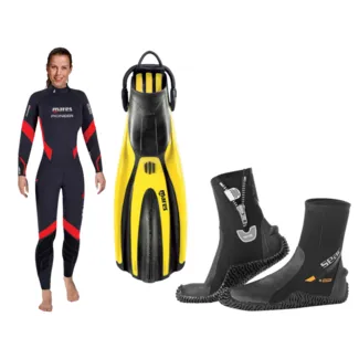 Mares Pioneer 5MM Set Female