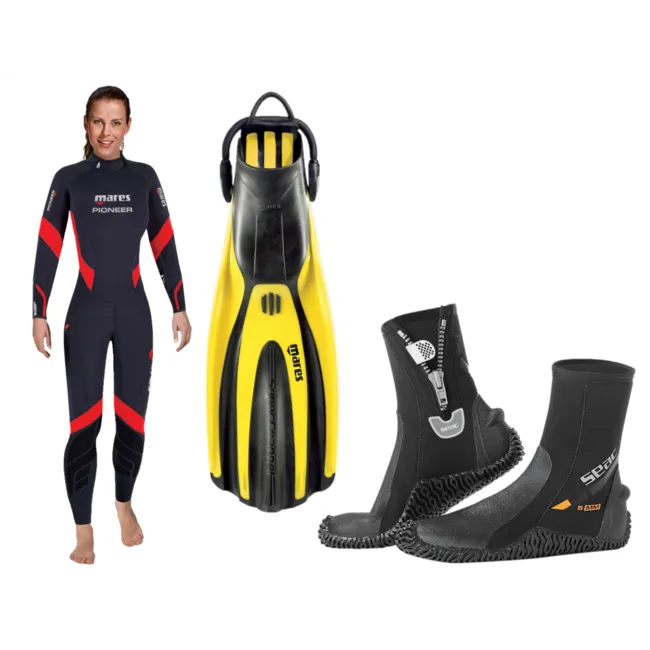 Mares Pioneer 5MM Set Female