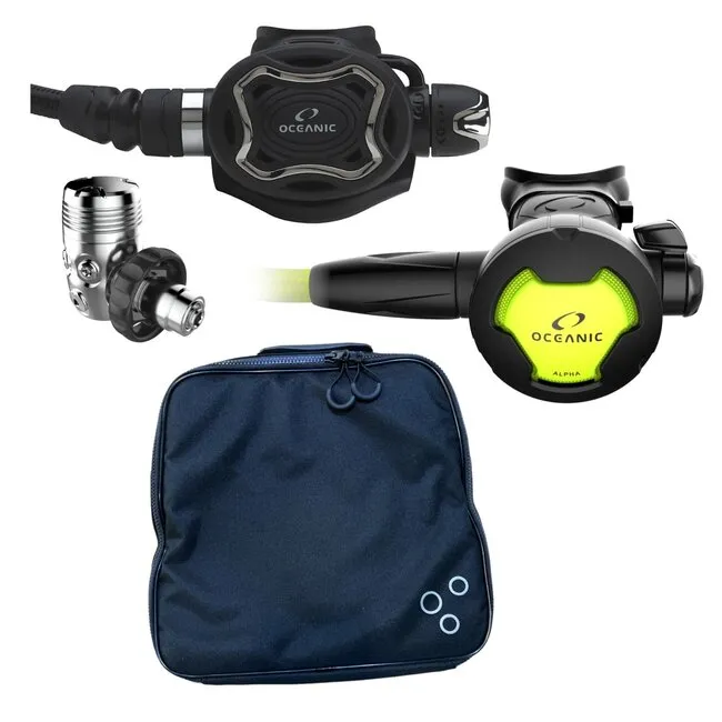 Oceanic ZEO FDXi (Din) with Alpha 10 Octo and Bag
