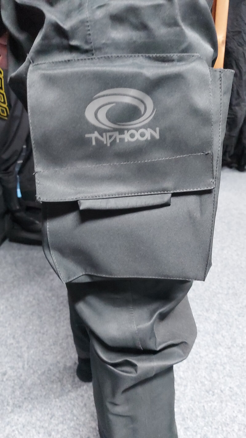 pocket typhoon spectre dry suit