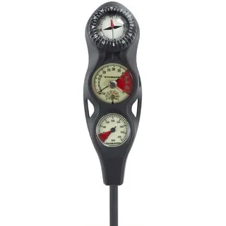 Scubapro Analog 3 Gauge Console
