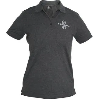 Scubapro Polo Shirt Dark Grey Female