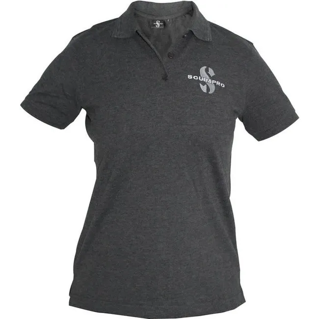Scubapro Polo Shirt Dark Grey Female