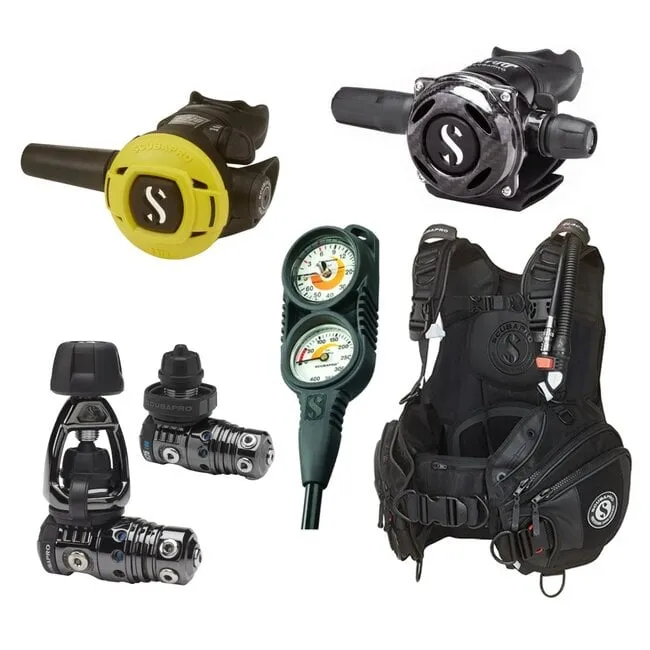 Scubapro X-Black A700 Carbon Set