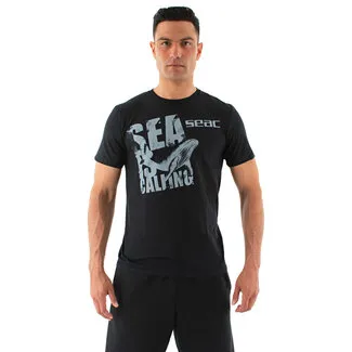 Seac T-Shirt Man M/C Black