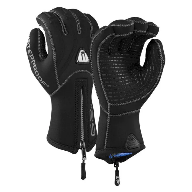 Waterproof G2 Gloves 5mm 5-Finger with Zipper