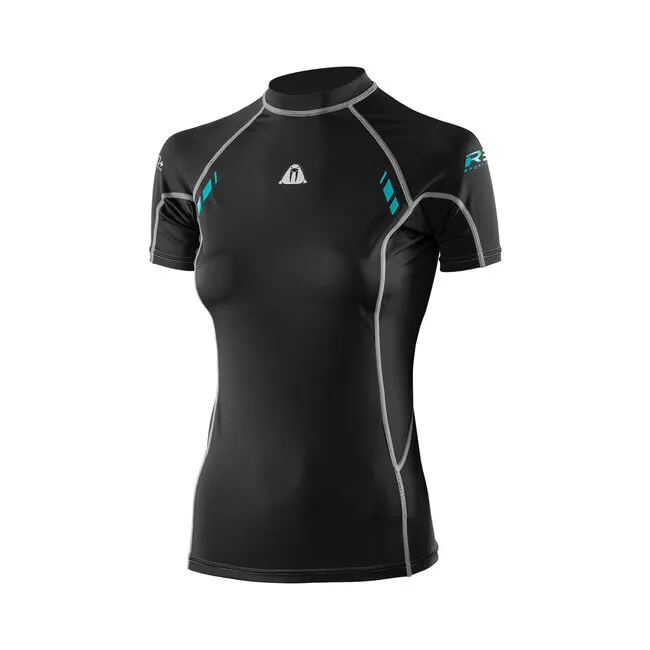 Waterproof R30 Rash Guard Short Sleeve Lady