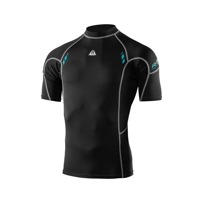 Waterproof R30 Rash Guard Short Sleeve Men