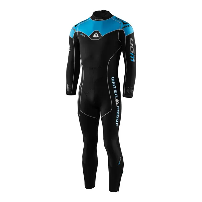 Waterproof W80 8mm Back-Zip Men