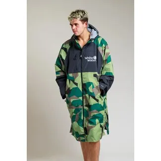 White Water Robes Hard Shell Camo Grey Lining
