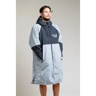 White Water Robes Hard Shell Steel Grey Grey Lining